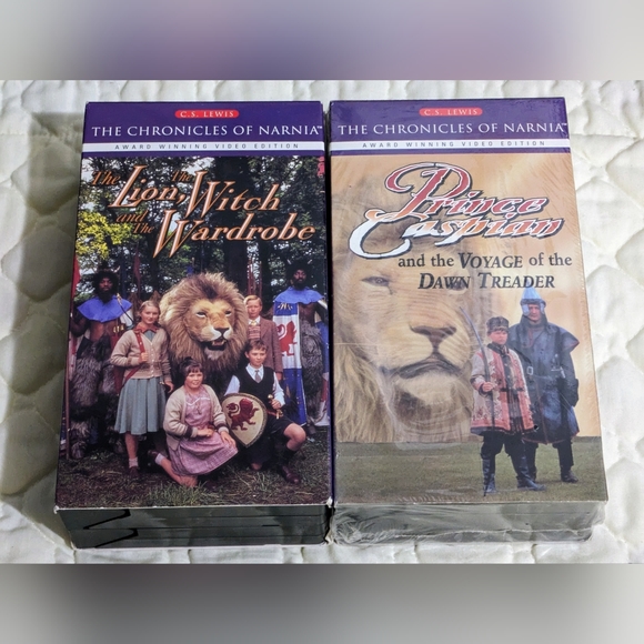 C.S. Lewis Narnia VHS Movies Set - Picture 5 of 5